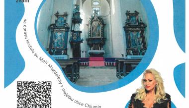 Benefiční koncert - kostel sv, Maří Magdaleny Chlumín